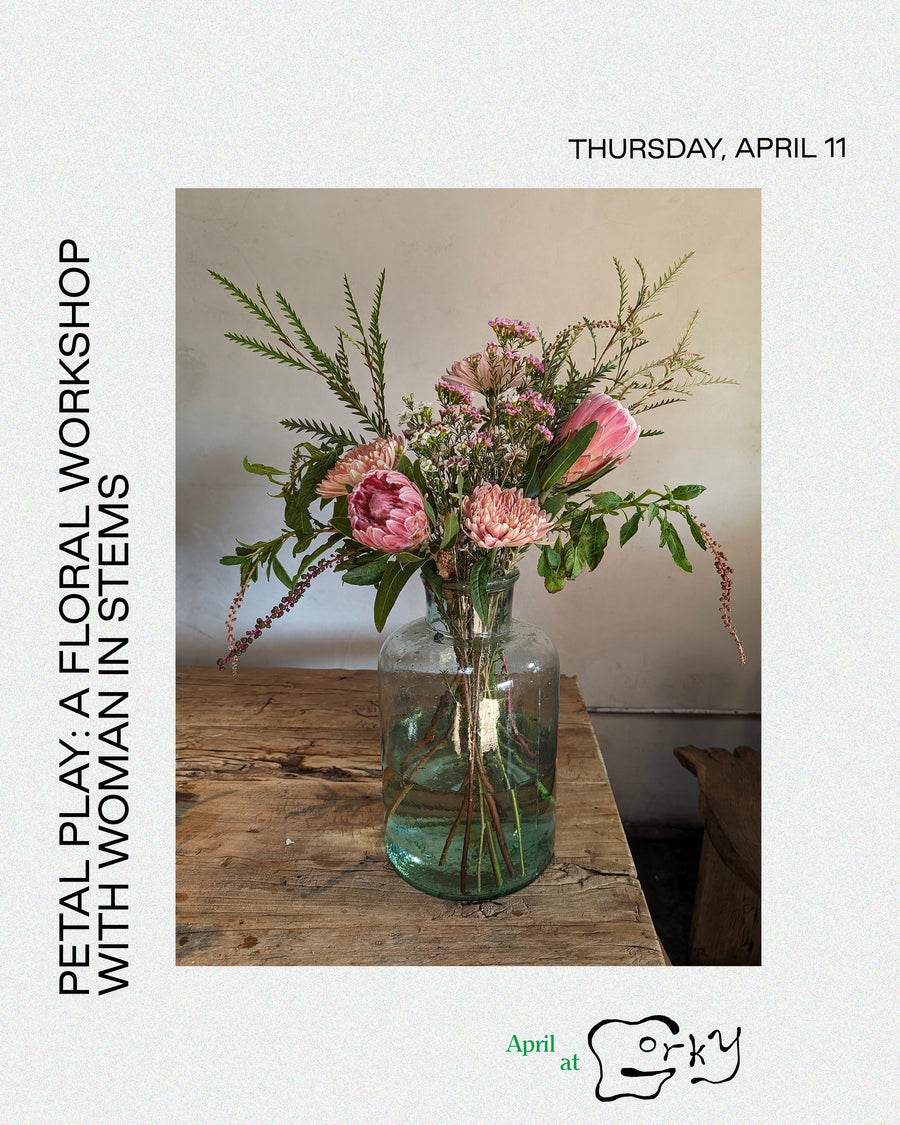 Petal Play: A Floral Workshop with Woman in Stems