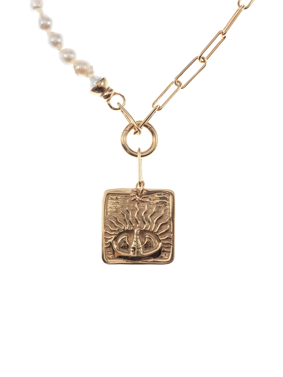 Santavanitas The Chapter XX 18kt Gold-plated Necklace